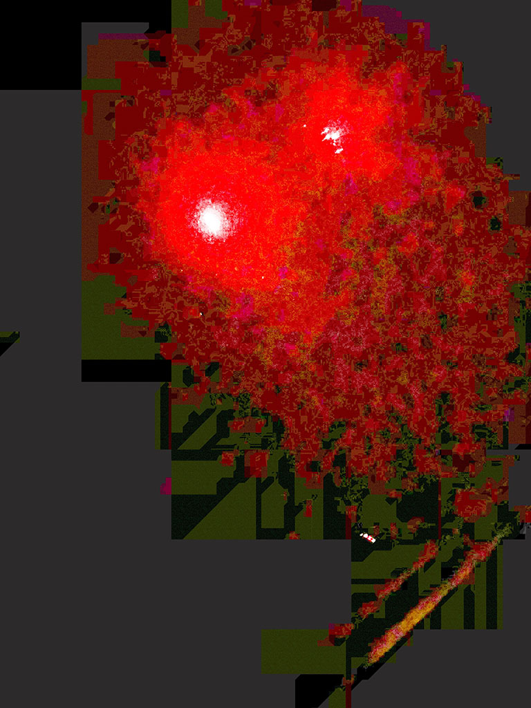 darknesses, Z. LeBrun, digital photo series, ongoing