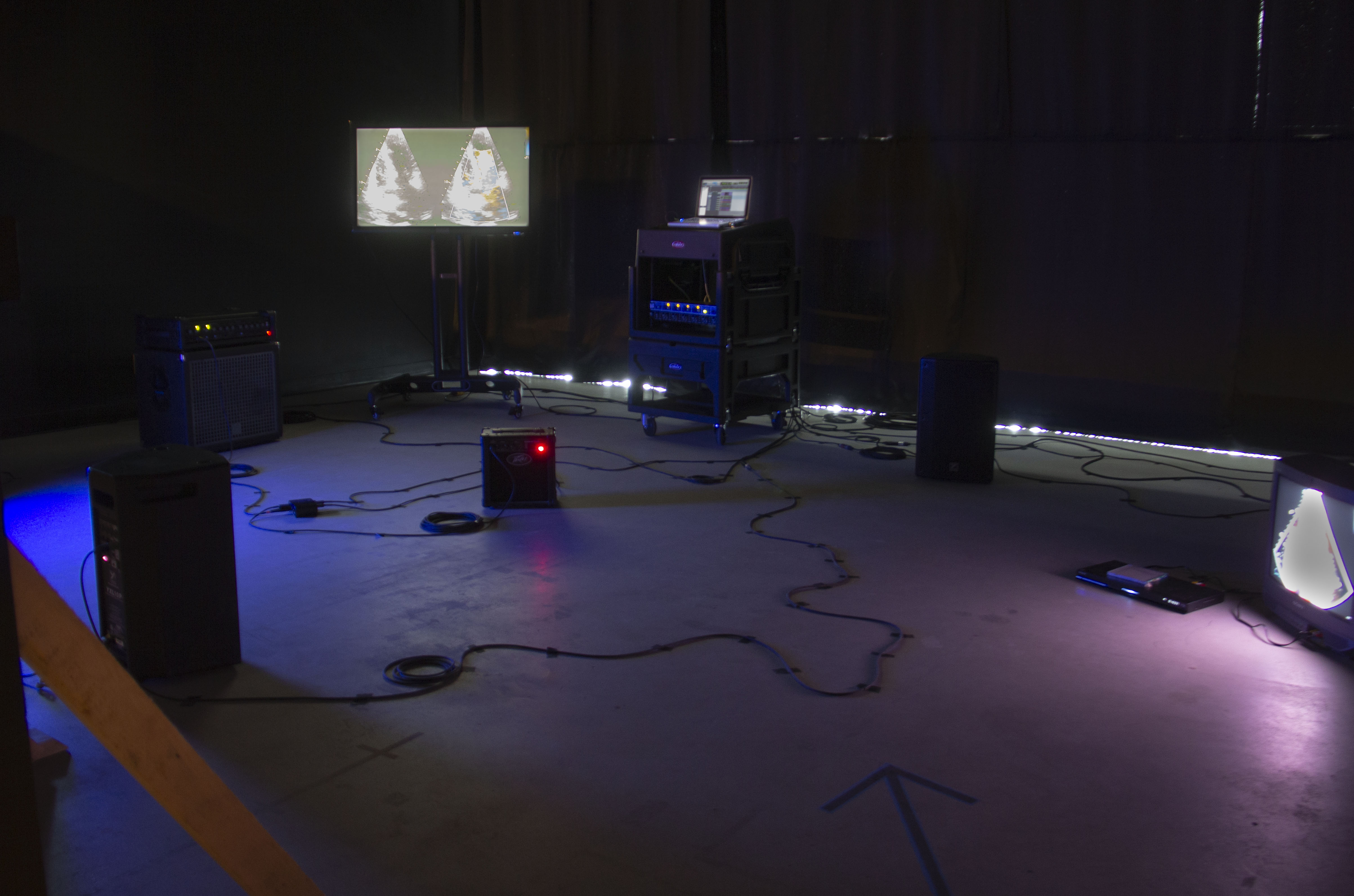 rubatosis, Z. LeBrun, sound and video installation, 2023
